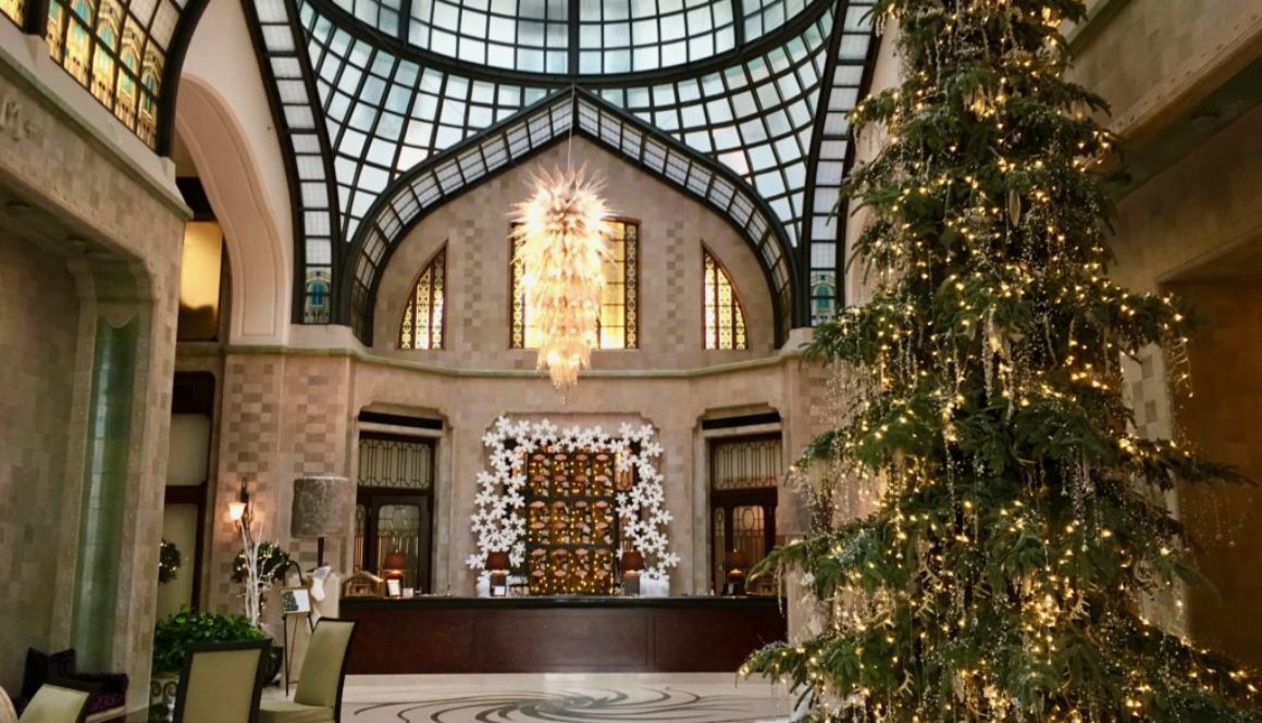 Four Seasons Budapest is in the Gresham Palace, and it is seriously decked out for Christmas.The crown jewel in the Four Seasons Budapest is the view across the Danube to Fisherman's Bastion and Budapest Royal Palace. River view rooms are coveted here, and some of the best suites have the most exquisite views...