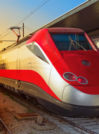 How easy is the Italian trains system to use, and can a traveller purchase tickets on the day they want to travel?